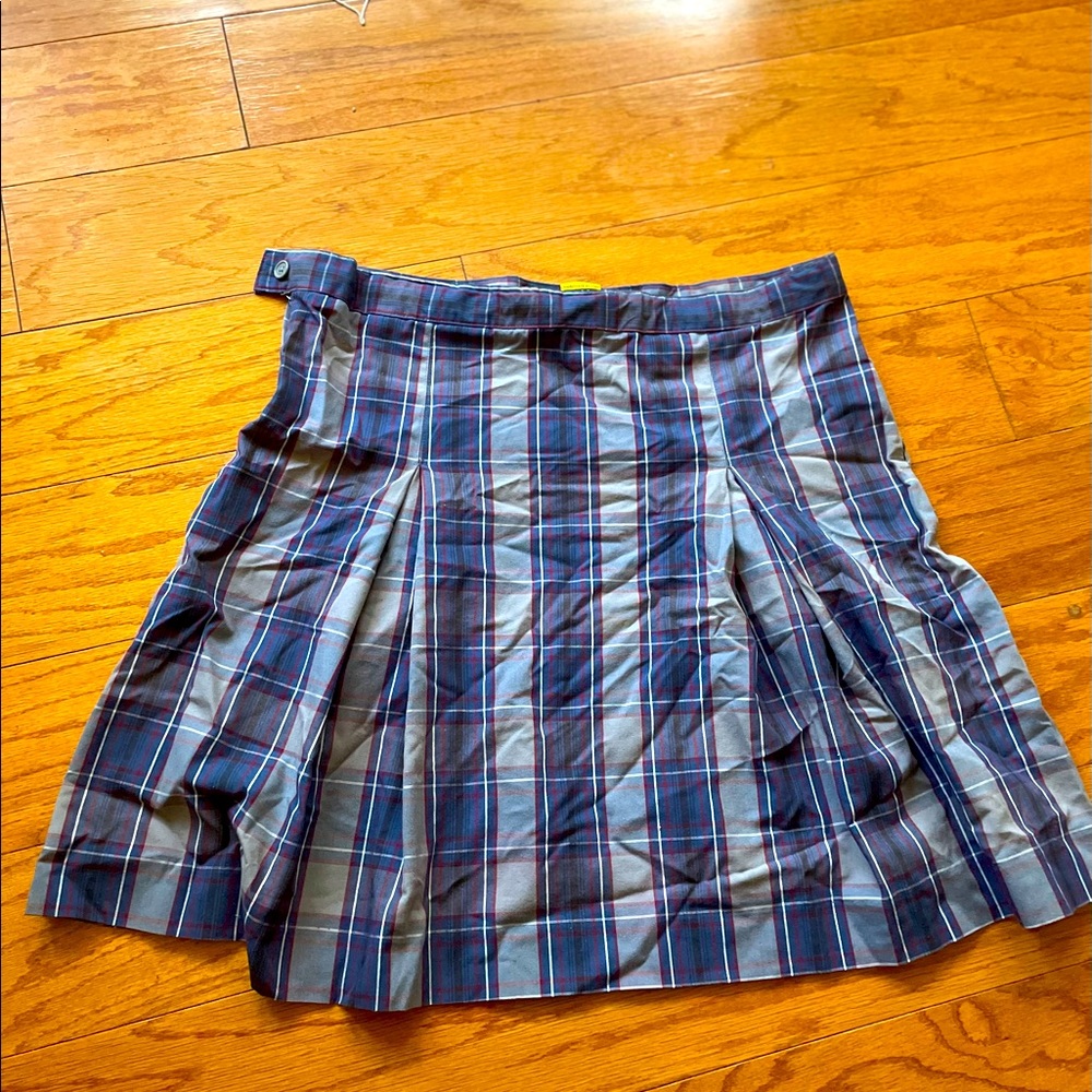 School girl pleated circle skirt 16 1/2 36 waist